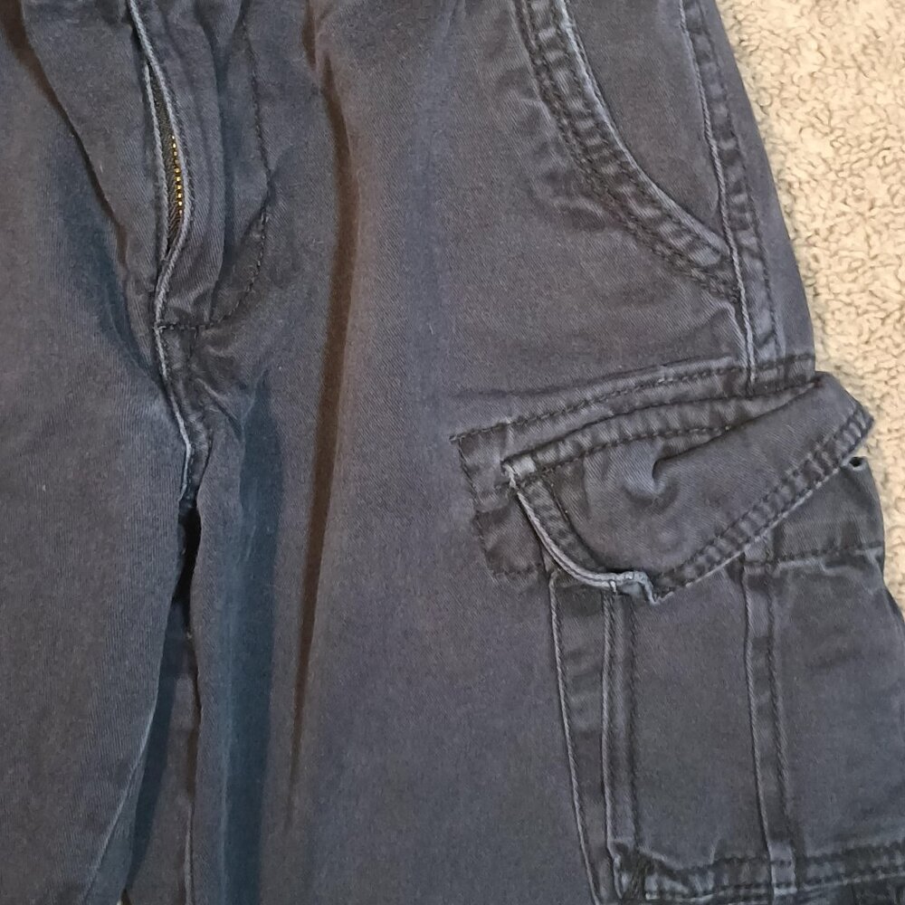 Arizona Jean Co/Cargo Shorts/Boys 10 Regular/Black/Utility Summer Wear - Picture 6 of 8